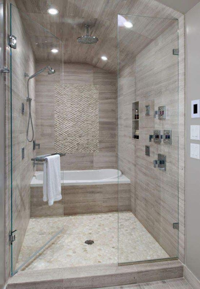 43 Stand Up Shower Design Ideas To Copy Right Now ~ Matchness.com