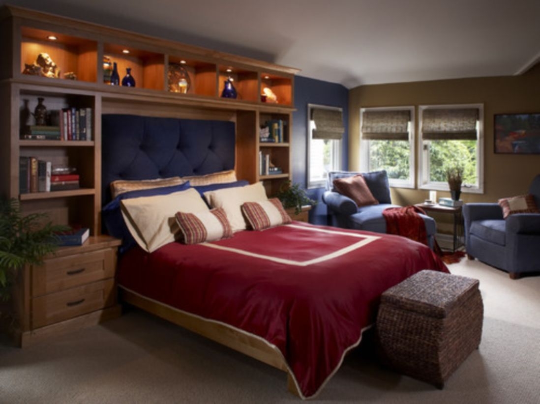 Stunning bookshelves ideas for bedroom decoration 01