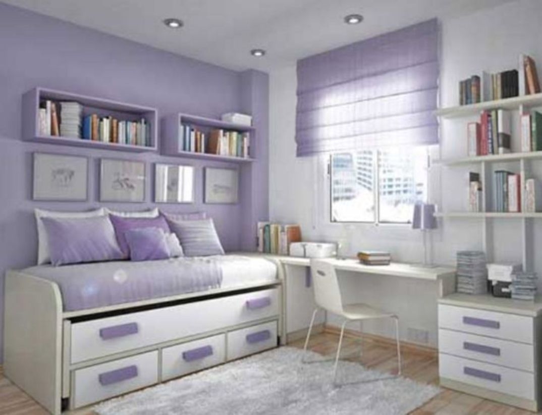 Stunning bookshelves ideas for bedroom decoration 17
