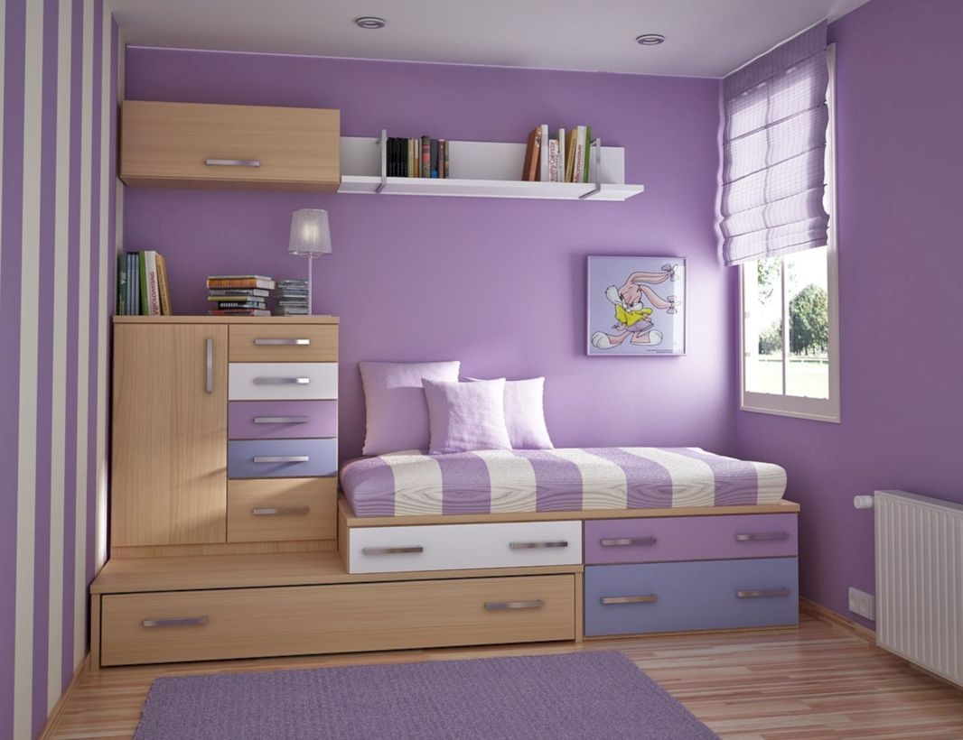Stunning ideas for small rooms teenage girl bedroom 03