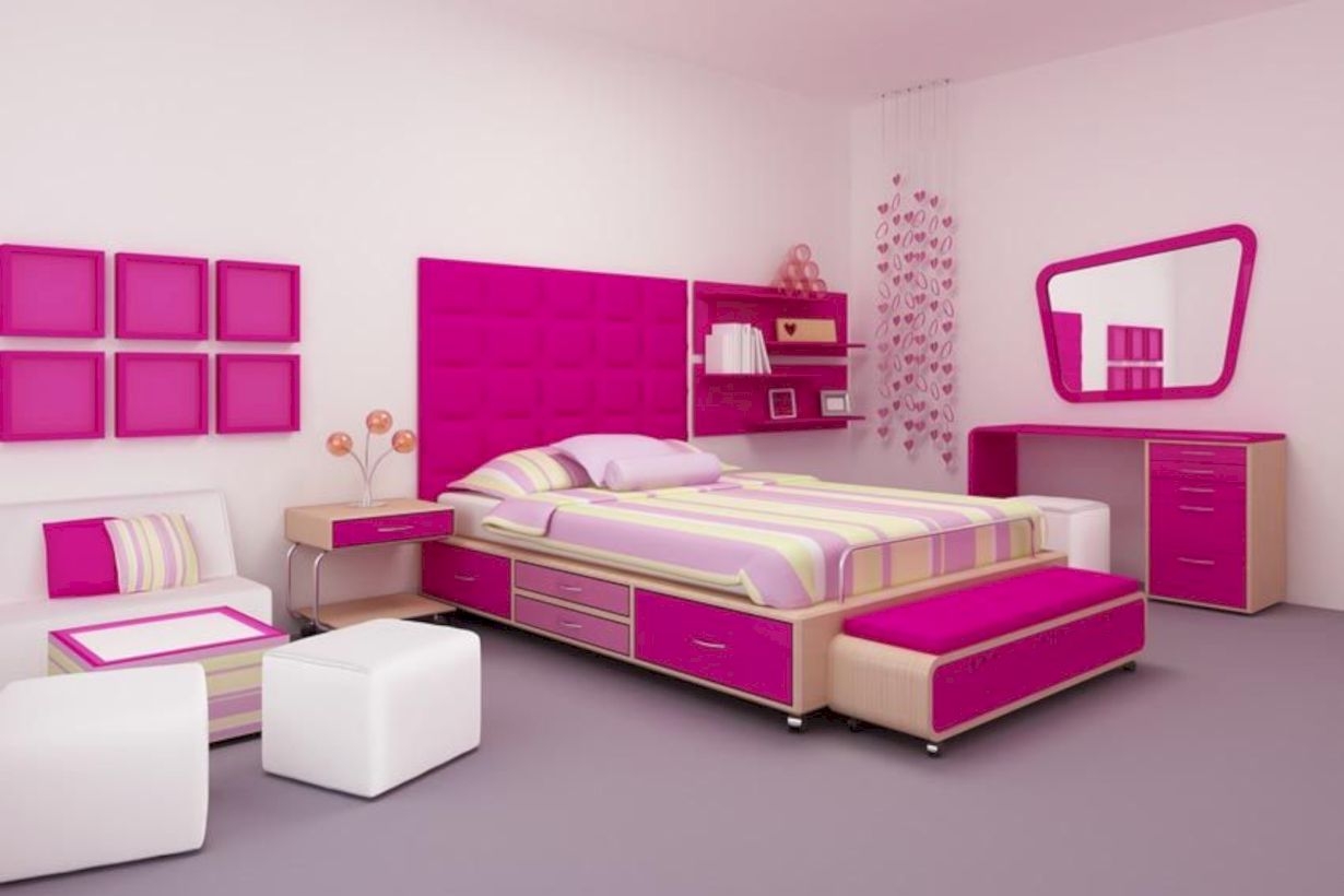 Stunning ideas for small rooms teenage girl bedroom 27