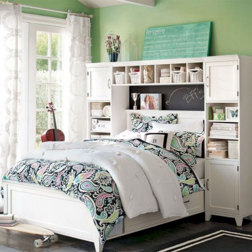 Stunning ideas for small rooms teenage girl bedroom 31