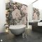 Stunning mosaic tiled wall for your bathroom 08