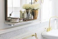 Stunning mosaic tiled wall for your bathroom 10