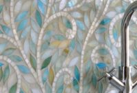 Stunning mosaic tiled wall for your bathroom 14