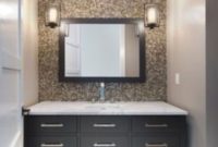 Stunning mosaic tiled wall for your bathroom 17