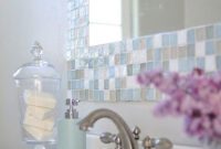 Stunning mosaic tiled wall for your bathroom 23