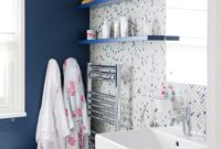 Stunning mosaic tiled wall for your bathroom 24