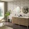 Stunning mosaic tiled wall for your bathroom 28