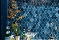 Stunning mosaic tiled wall for your bathroom 31