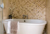 Stunning mosaic tiled wall for your bathroom 32