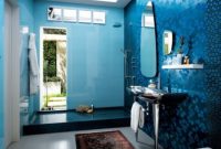 Stunning mosaic tiled wall for your bathroom 35