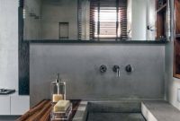 Stunning wood accents to refresh your bathroom 04