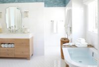 Stunning wood accents to refresh your bathroom 09