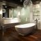 Stunning wood accents to refresh your bathroom 10