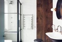 Stunning wood accents to refresh your bathroom 12