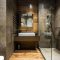 Stunning wood accents to refresh your bathroom 20