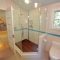 Stunning wood accents to refresh your bathroom 22