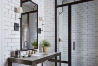 Stunning wood accents to refresh your bathroom 23