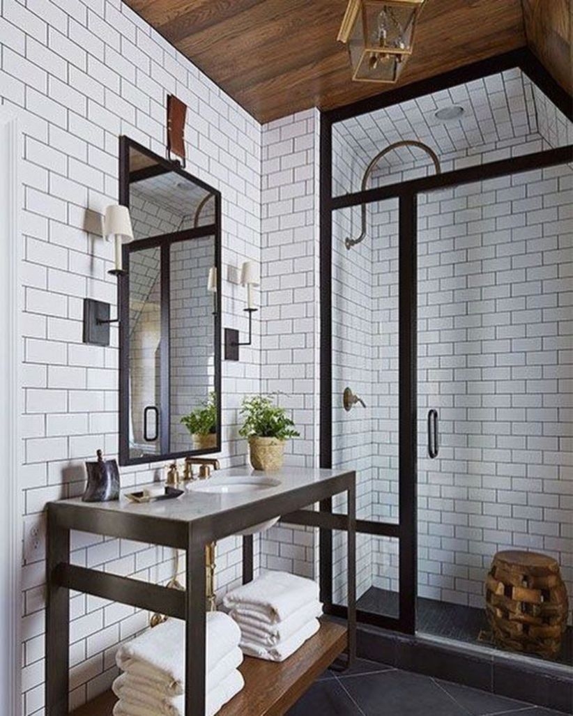 37 Stunning Wood Accents to Refresh Your Bathroom - Matchness.com