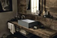 Stunning wood accents to refresh your bathroom 27
