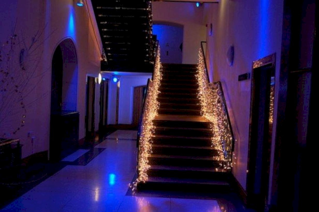 Twinkly ways to light up your home with christmas fairy light 35