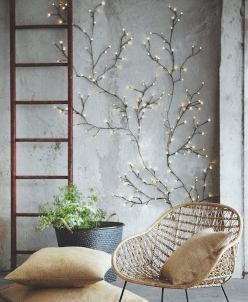 Twinkly ways to light up your home with christmas fairy light 37