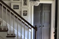 Ways to decorate with chandelier over the stairs 28
