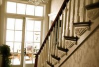 Ways to decorate with chandelier over the stairs 30