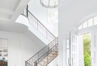 Ways to decorate with chandelier over the stairs 35