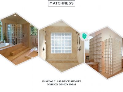 24. glass brick shower