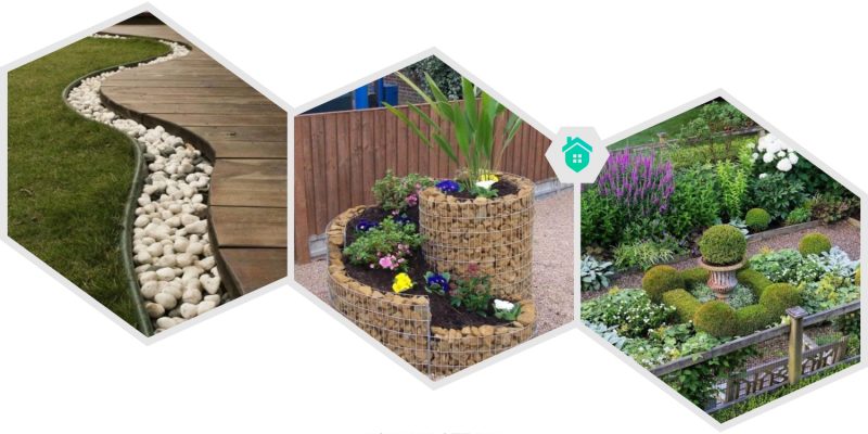25. diy garden borderline