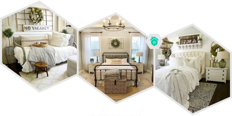 28. farmhouse master bedroom