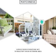 31. patio furniture set to beautify your outdoor area