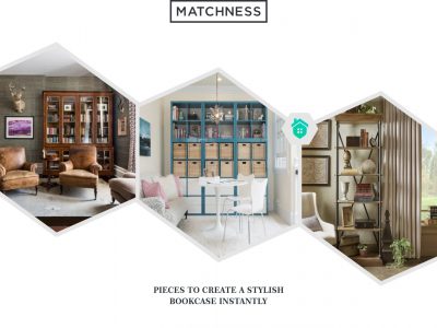 32. create a stylish bookcase