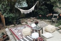 Chic bohemian interior design for party
