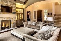 Couch shape perfect in the living room