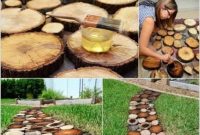 Diy garden decoration with tree