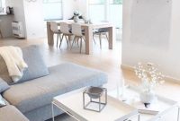 Modern scandinavian living room design