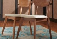 Penelope danish modern tapered-leg dining chair