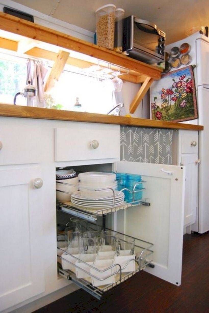 Rv living organization travel trailers