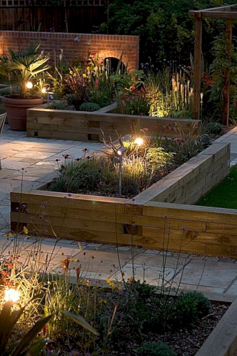Softwood timber raised sleeper beds