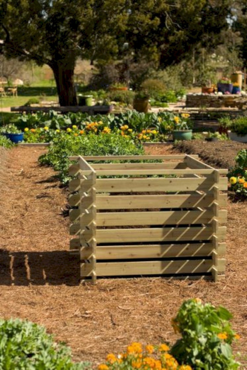 Vegetables natural compost