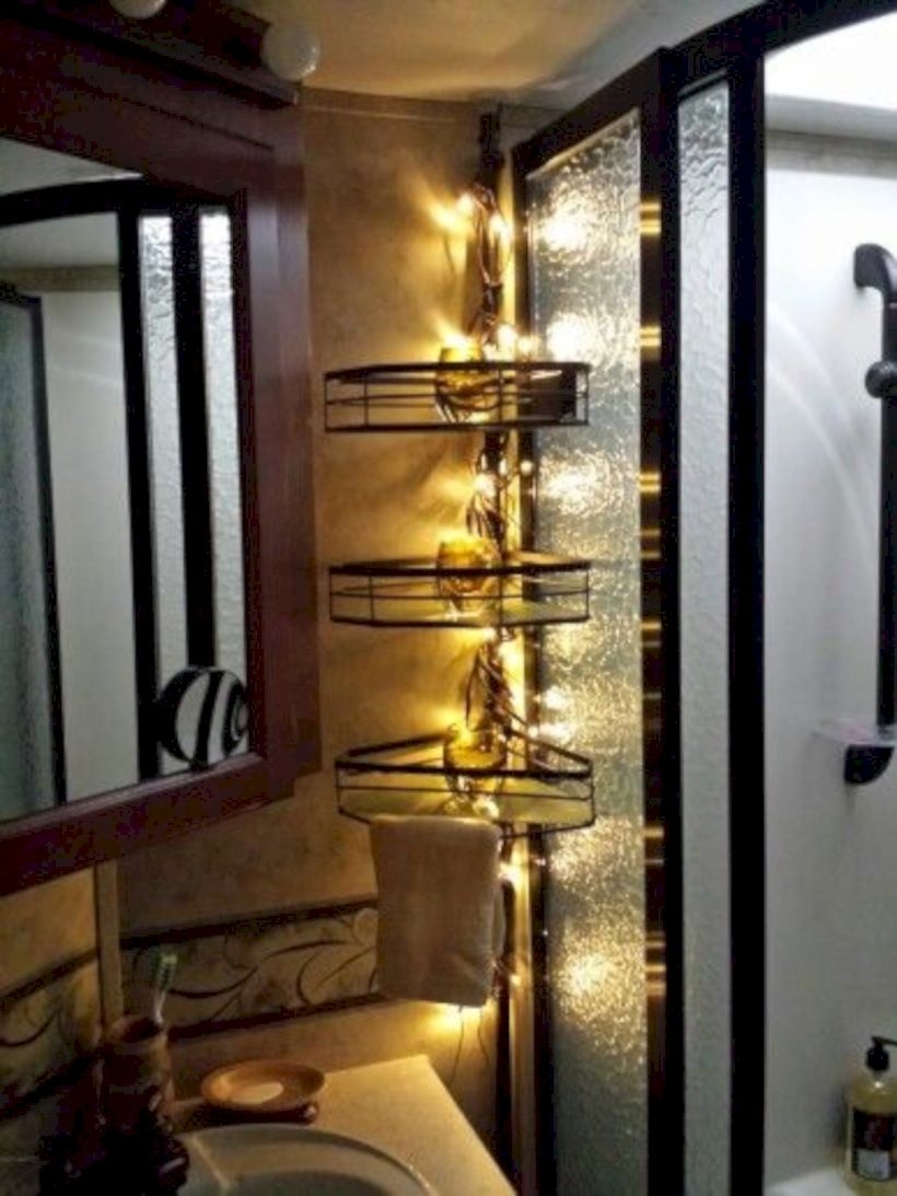 Bathroom camper decoration