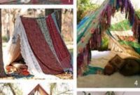 Pretty bohemian tents for bohemian party