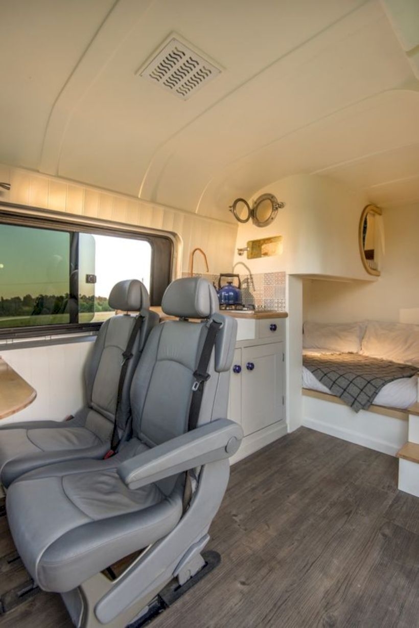 Small camper interior design