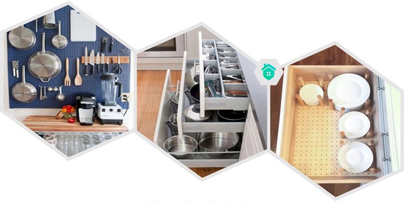 15. diy storage minimalist kitchen