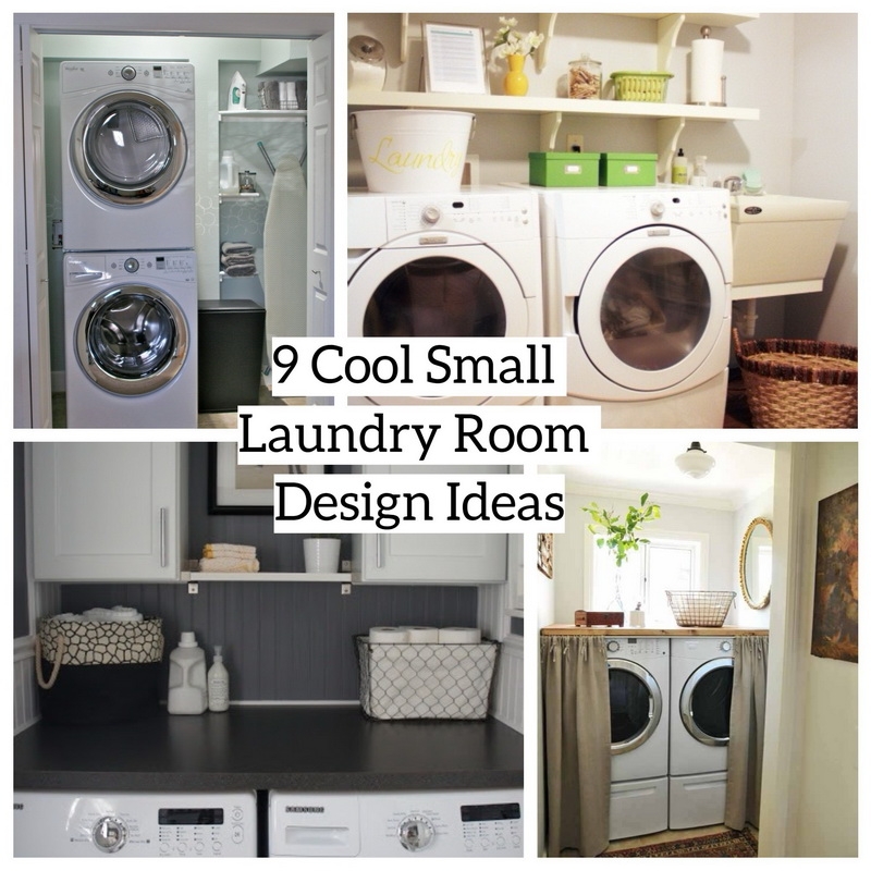 9 Cool Small Laundry Room Design Ideas ~