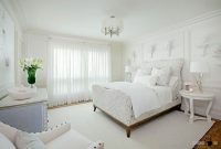 Simple and white bedroom design 8
