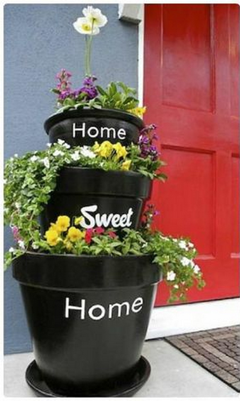 2. layered pot
